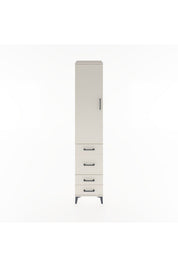 Hyperion Dolap 2 Raflı 4 Çekmeceli Tek Askılı 44x44x221 - S61M061V1B