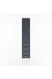Hyperion Dolap 2 Raflı 4 Çekmeceli Tek Askılı 44x44x221 - S61M061V5B