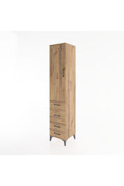 Hyperion Dolap 2 Raflı 4 Çekmeceli Tek Askılı 44x44x221 - S61M061V9B