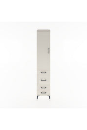 Hyperion Dolap 3 Raflı 4 Çekmeceli Tek Kapaklı 44x44x221 - S61M062V1B