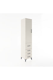 Hyperion Dolap 2 Raflı 4 Çekmeceli Tek Askılı 44x44x221 - S61M063V1B
