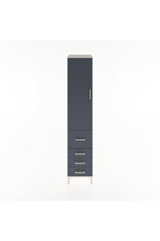 Hyperion Dolap 2 Raflı 4 Çekmeceli Tek Askılı 44x44x221 - S61M063V2B