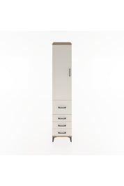Hyperion Dolap 2 Raflı 4 Çekmeceli Tek Askılı 44x44x221 - S61M063V7B