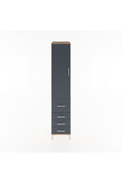 Hyperion Dolap 2 Raflı 4 Çekmeceli Tek Askılı 44x44x221 - S61M063V8B