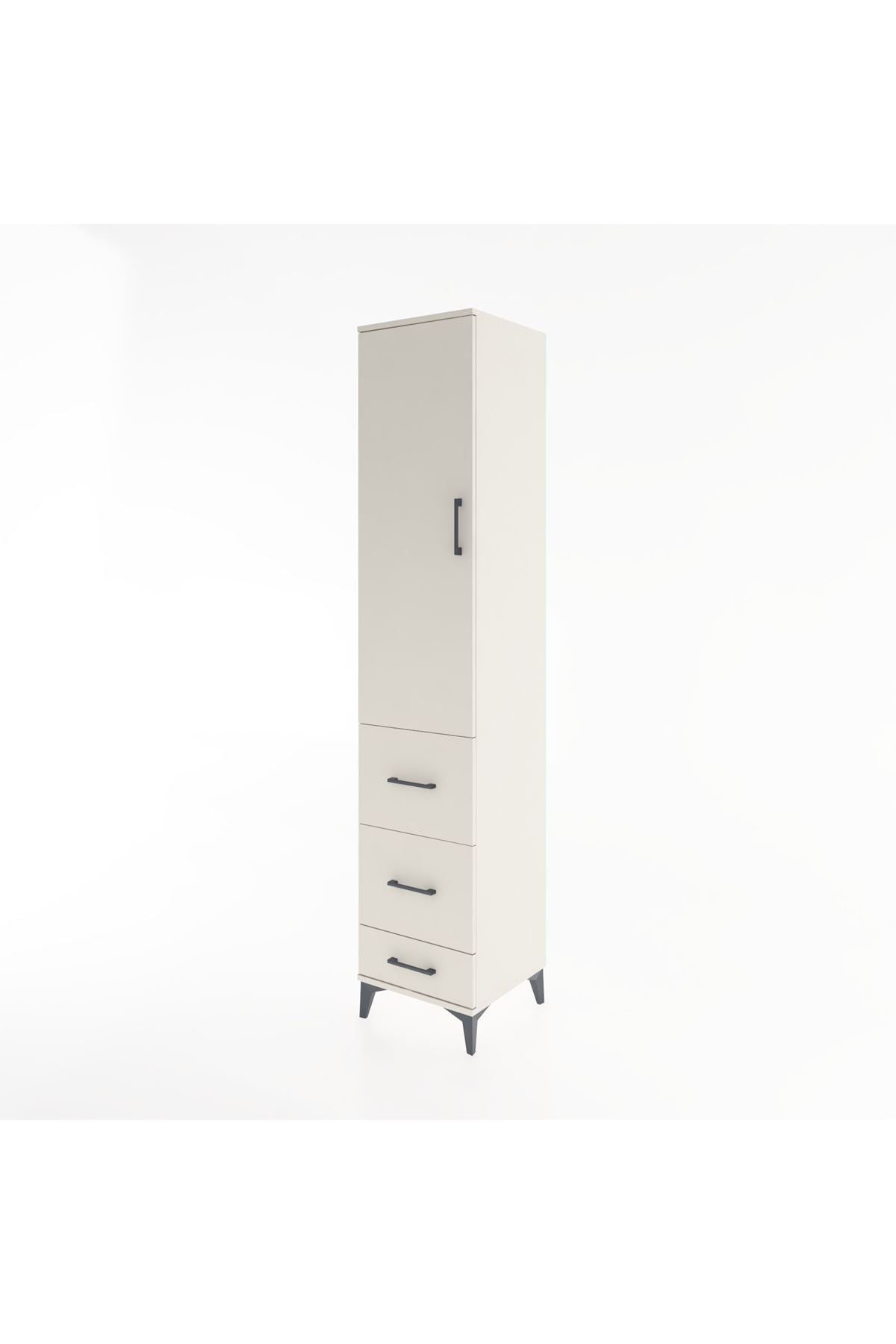 Hyperion Dolap 2 Raflı 3 Çekmeceli Tek Askılı 44x44x221 - S61M065V1B