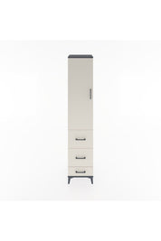 Hyperion Dolap 2 Raflı 3 Çekmeceli Tek Askılı 44x44x221 - S61M065V4B