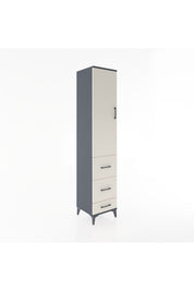Hyperion Dolap 2 Raflı 3 Çekmeceli Tek Askılı 44x44x221 - S61M065V4B