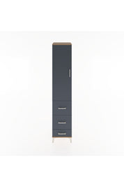 Hyperion Dolap 2 Raflı 3 Çekmeceli Tek Askılı 44x44x221 - S61M065V8B