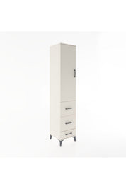 Hyperion Dolap 3 Raflı 3 Çekmeceli Tek Kapaklı 44x44x221 - S61M066V1B