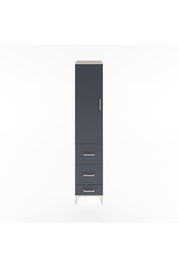 Hyperion Dolap 3 Raflı 3 Çekmeceli Tek Kapaklı 44x44x221 - S61M066V2B