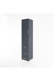 Hyperion Dolap 3 Raflı 3 Çekmeceli Tek Kapaklı 44x44x221 - S61M066V5B