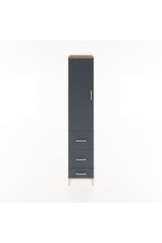 Hyperion Dolap 3 Raflı 3 Çekmeceli Tek Kapaklı 44x44x221 - S61M066V8B