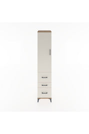 Hyperion Dolap 2 Raflı 3 Çekmeceli Tek Askılı 44x44x221 - S61M067V7B