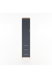 Hyperion Dolap 2 Raflı 3 Çekmeceli Tek Askılı 44x44x221 - S61M067V8B