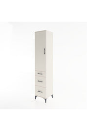 Hyperion Dolap 3 Raflı 3 Çekmeceli Tek Kapaklı 44x44x221 - S61M069V1B