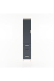 Hyperion Dolap 3 Raflı 3 Çekmeceli Tek Kapaklı 44x44x221 - S61M069V2B