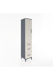 Hyperion Dolap 3 Raflı 3 Çekmeceli Tek Kapaklı 44x44x221 - S61M069V4B