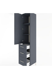 Hyperion Dolap 3 Raflı 3 Çekmeceli Tek Kapaklı 44x44x221 - S61M069V5B