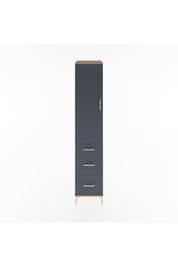 Hyperion Dolap 3 Raflı 3 Çekmeceli Tek Kapaklı 44x44x221 - S61M069V8B