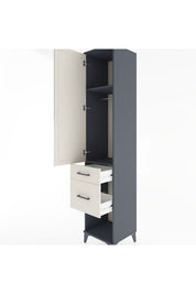 Hyperion Dolap 2 Raflı 2 Çekmeceli Tek Askılı 44x44x221 - S61M070V4B