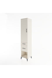 Hyperion Dolap 3 Raflı 2 Çekmeceli Tek Kapaklı 44x44x221 - S61M071V1B