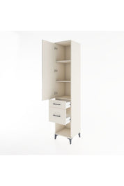 Hyperion Dolap 3 Raflı 2 Çekmeceli Tek Kapaklı 44x44x221 - S61M071V1B