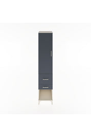 Hyperion Dolap 2 Raflı 2 Çekmeceli Tek Askılı 44x44x221 - S61M072V2B