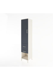 Hyperion Dolap 2 Raflı 2 Çekmeceli Tek Askılı 44x44x221 - S61M072V2B