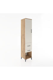 Hyperion Dolap 2 Raflı 2 Çekmeceli Tek Askılı 44x44x221 - S61M072V7B