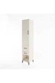 Hyperion Dolap 3 Raflı 2 Çekmeceli Tek Kapaklı 44x44x221 - S61M073V1B