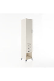 Hyperion Dolap 2 Raflı 3 Çekmeceli Tek Kapaklı 44x44x221 - S61M074V1B
