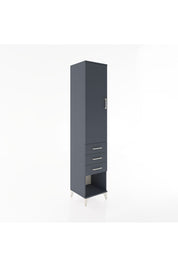 Hyperion Dolap 2 Raflı 3 Çekmeceli Tek Kapaklı 44x44x221 - S61M074V5B