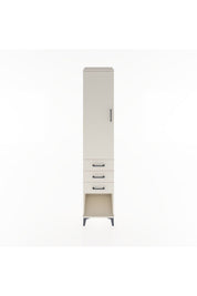 Hyperion Dolap 3 Raflı 3 Çekmeceli Tek Kapaklı 44x44x221 - S61M075V1B