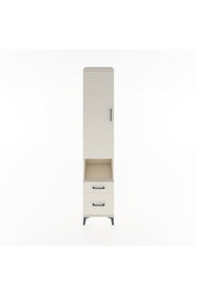 Hyperion Dolap 3 Raflı 2 Çekmeceli Tek Askılı 44x44x221 - S61M078V1B