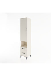 Hyperion Dolap 3 Raflı 2 Çekmeceli Tek Askılı 44x44x221 - S61M078V1B