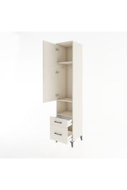 Hyperion Dolap 3 Raflı 2 Çekmeceli Tek Askılı 44x44x221 - S61M078V1B