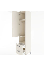 Hyperion Dolap 3 Raflı 2 Çekmeceli Tek Askılı 44x44x221 - S61M078V1B