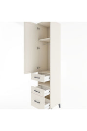 Hyperion Dolap 3 Raflı 3 Çekmeceli Tek Askılı 44x44x221 - S61M080V1B