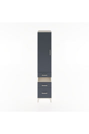 Hyperion Dolap 3 Raflı 3 Çekmeceli Tek Askılı 44x44x221 - S61M080V2B