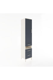 Hyperion Dolap 3 Raflı 3 Çekmeceli Tek Askılı 44x44x221 - S61M080V2B