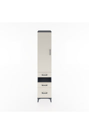 Hyperion Dolap 3 Raflı 3 Çekmeceli Tek Askılı 44x44x221 - S61M080V4B