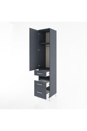 Hyperion Dolap 3 Raflı 3 Çekmeceli Tek Askılı 44x44x221 - S61M080V5B