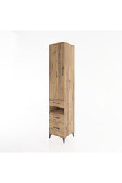 Hyperion Dolap 3 Raflı 3 Çekmeceli Tek Askılı 44x44x221 - S61M080V9B