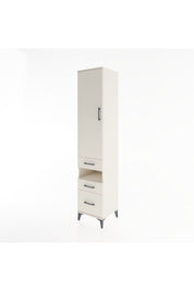 Hyperion Dolap 4 Raflı 3 Çekmeceli Tek Kapaklı 44x44x221 - S61M081V1B