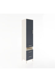 Hyperion Dolap 4 Raflı 3 Çekmeceli Tek Kapaklı 44x44x221 - S61M081V2B