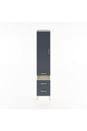 Hyperion Dolap 4 Raflı 3 Çekmeceli Tek Kapaklı 44x44x221 - S61M081V2B