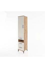 Hyperion Dolap 4 Raflı 3 Çekmeceli Tek Kapaklı 44x44x221 - S61M081V7B
