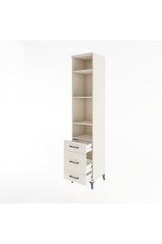 Hyperion Dolap 4 Raflı 3 Çekmeceli 44x44x221 - S61M083V1B