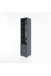Hyperion Dolap 4 Raflı 3 Çekmeceli 44x44x221 - S61M083V5B