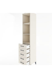 Hyperion Dolap 3 Raflı 5 Çekmeceli 44x44x221 - S61M086V1B